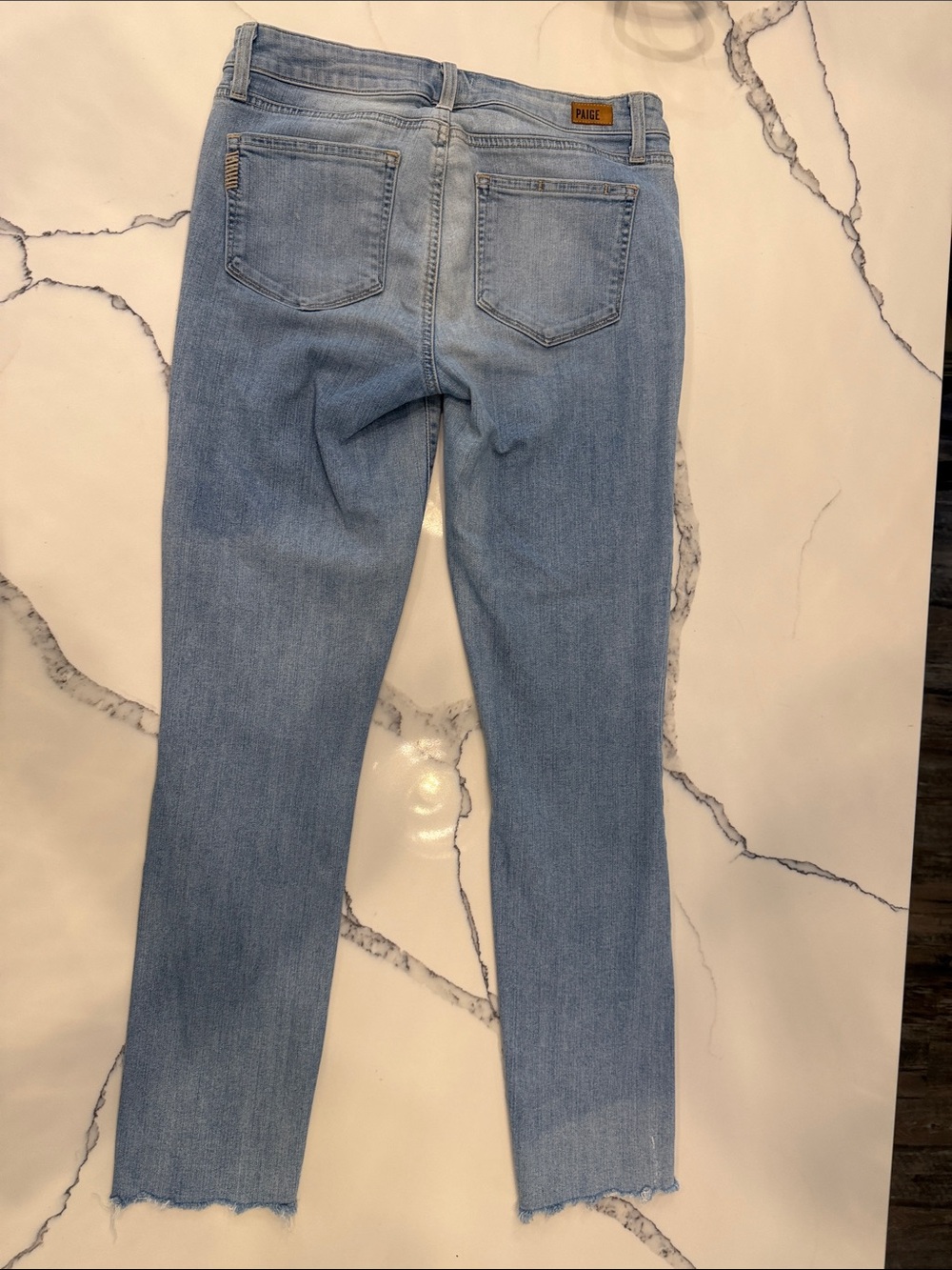 PAIGE skyline ankle peg jeans 28 - Picture 2 of 5